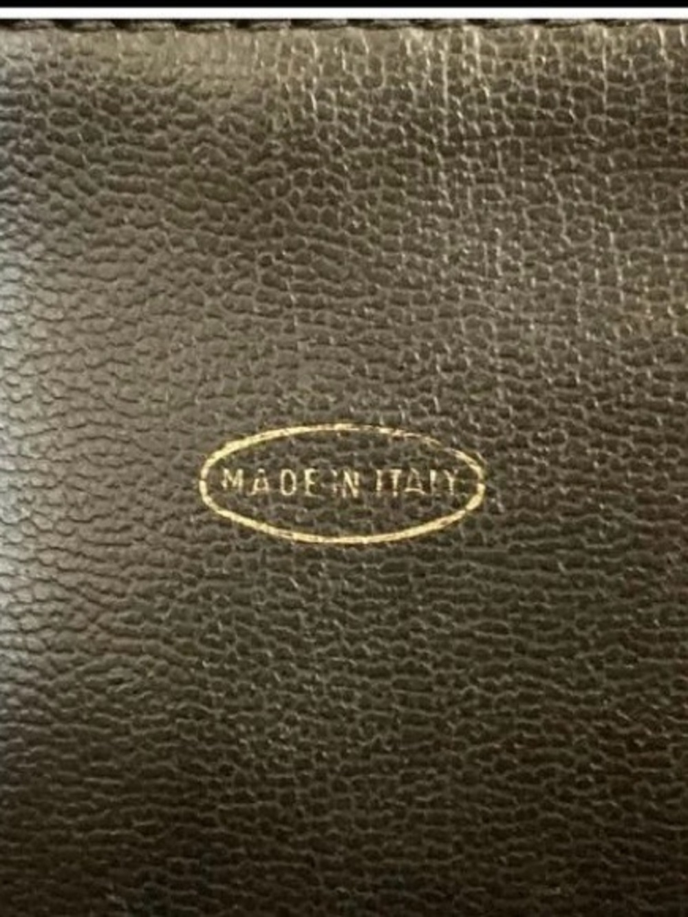 CHANEL Black Leather CC-Embossed Shoulder Bag with Gold Chain Straps - Picture 16 of 16